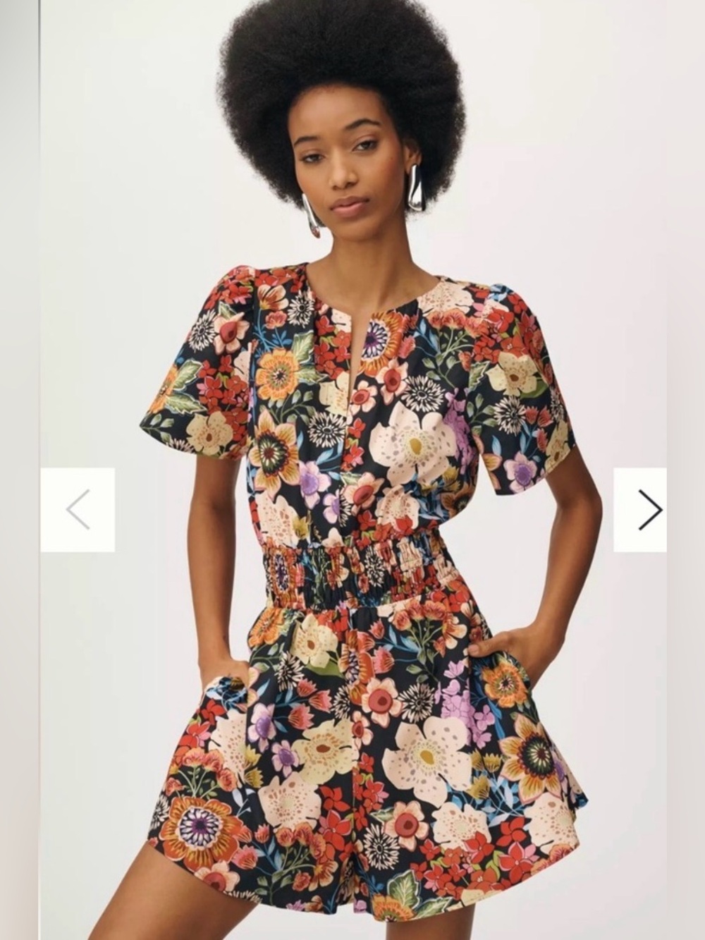 Somerset romper w/pockets